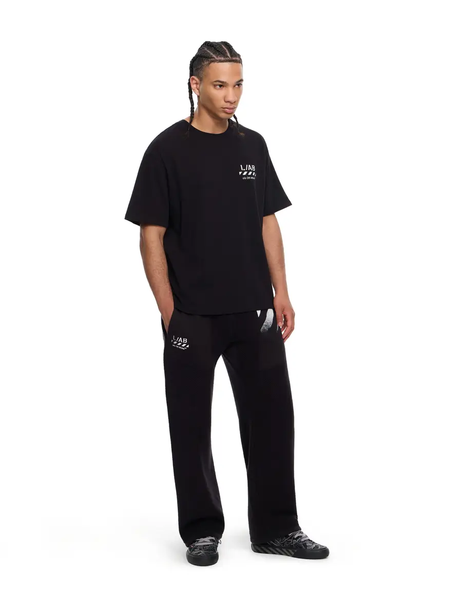 Off-White L/AB Reverse Fleece Sweatpants | Thumbnail 3 Off-White L/AB Reverse Fleece Sweatpants | Thumbnail 3