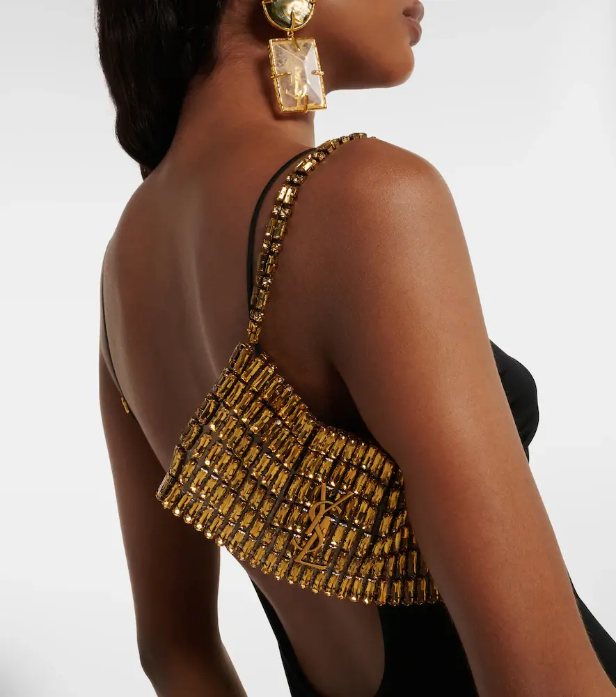 Saint Laurent Evening embellished shoulder bag | Thumbnail 6 Saint Laurent Evening embellished shoulder bag | Thumbnail 6