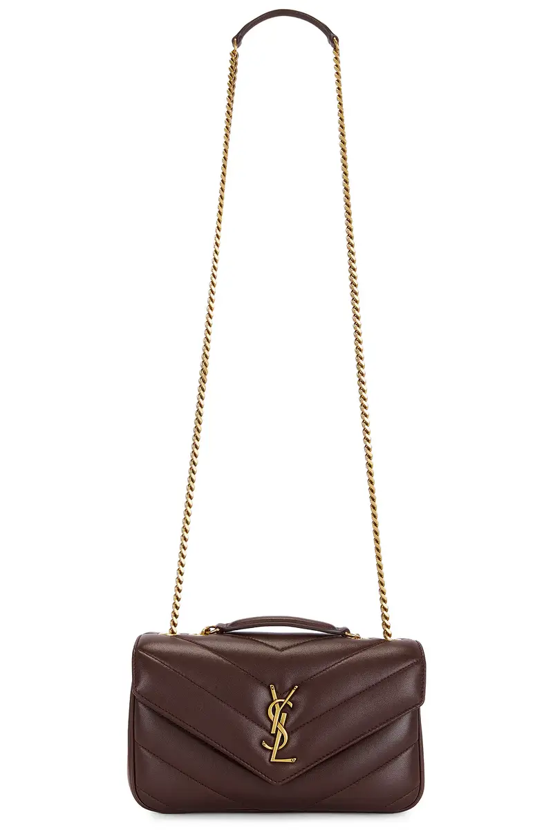 Saint Laurent Small Loulou Chain Bag | Thumbnail 6