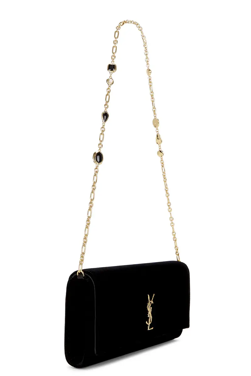 Saint Laurent Kate On Chain Clutch | Thumbnail 4 Saint Laurent Kate On Chain Clutch | Thumbnail 4