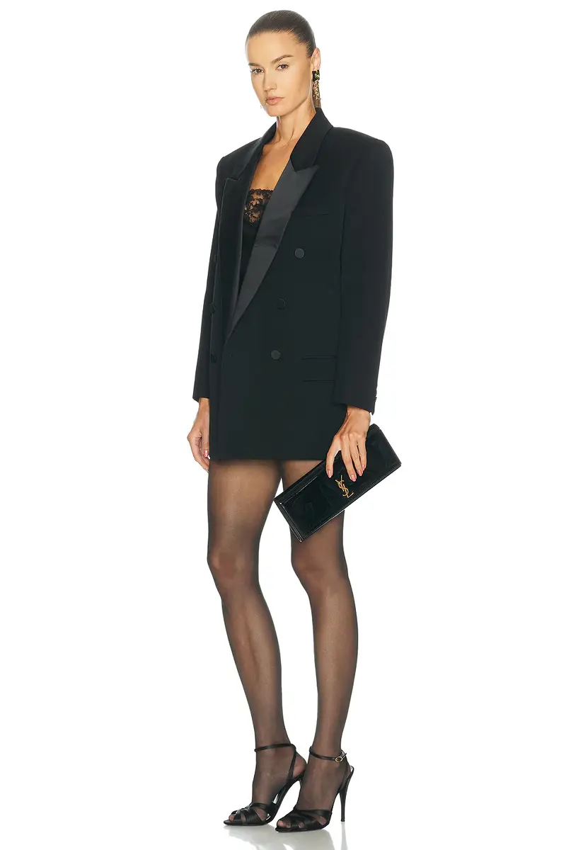 Saint Laurent Kate On Chain Clutch | Thumbnail 2 Saint Laurent Kate On Chain Clutch | Thumbnail 2