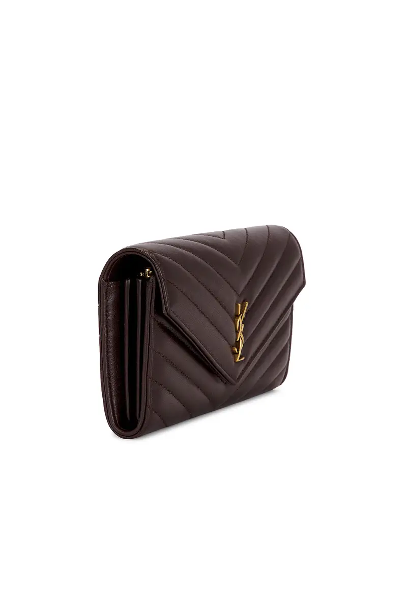 Saint Laurent Cassandre Matelasse Large Flap Wallet | Thumbnail 3 Saint Laurent Cassandre Matelasse Large Flap Wallet | Thumbnail 3
