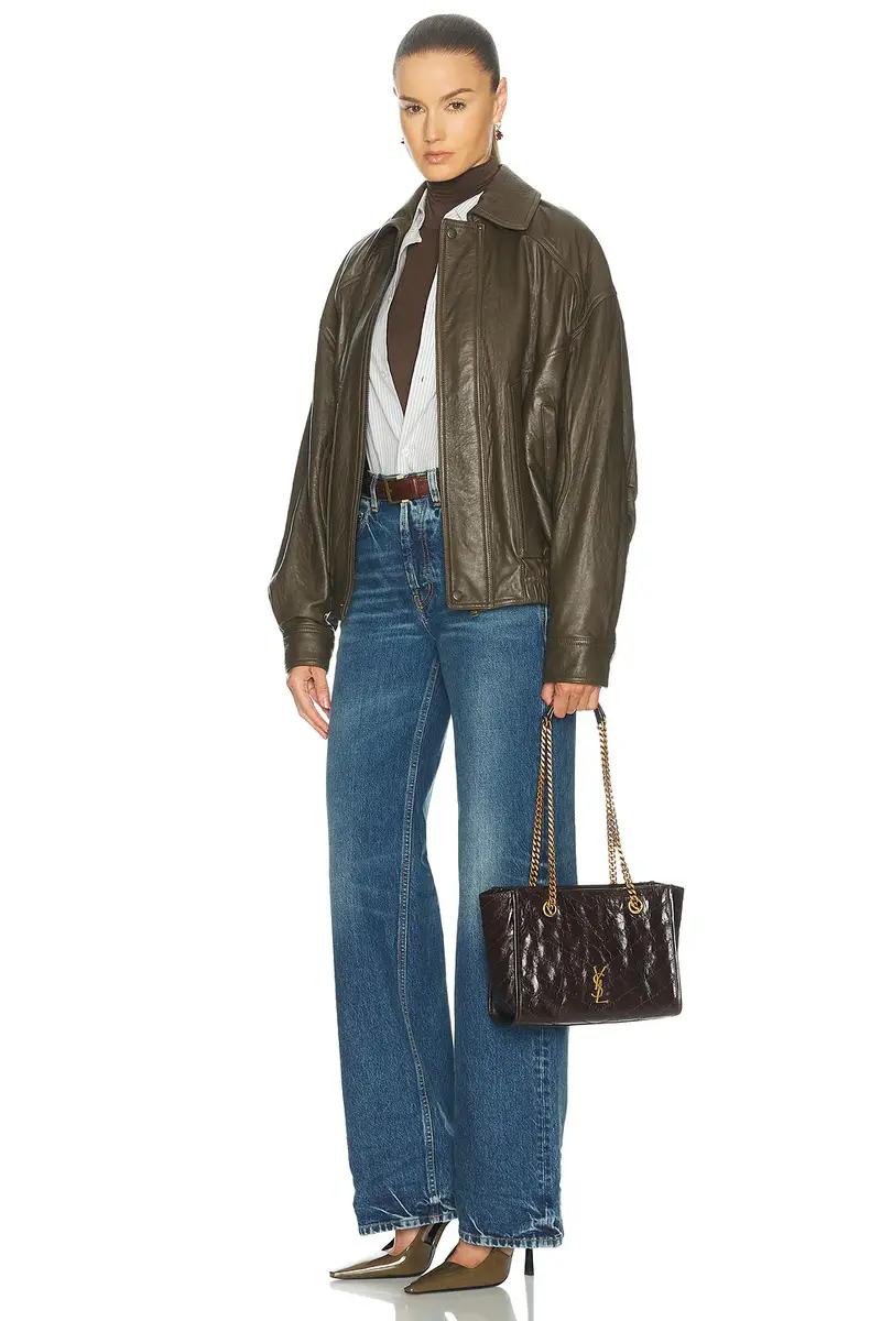 Saint Laurent Small East West Niki Shopping Bag | Thumbnail 2 Saint Laurent Small East West Niki Shopping Bag | Thumbnail 2