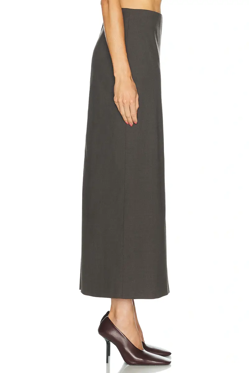 Loulou de Saison Samos Fitted Straight Maxi Skirt | Thumbnail 3 Loulou de Saison Samos Fitted Straight Maxi Skirt | Thumbnail 3