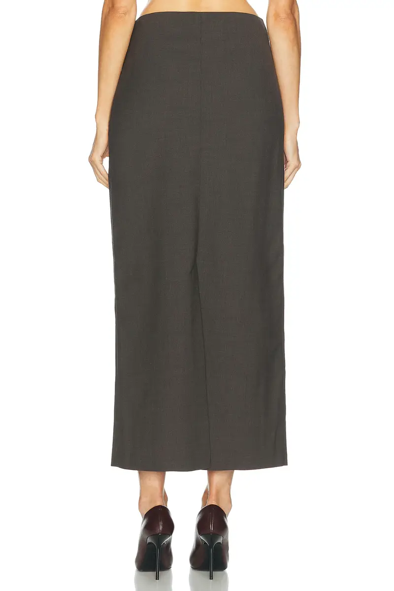 Loulou de Saison Samos Fitted Straight Maxi Skirt | Thumbnail 4 Loulou de Saison Samos Fitted Straight Maxi Skirt | Thumbnail 4