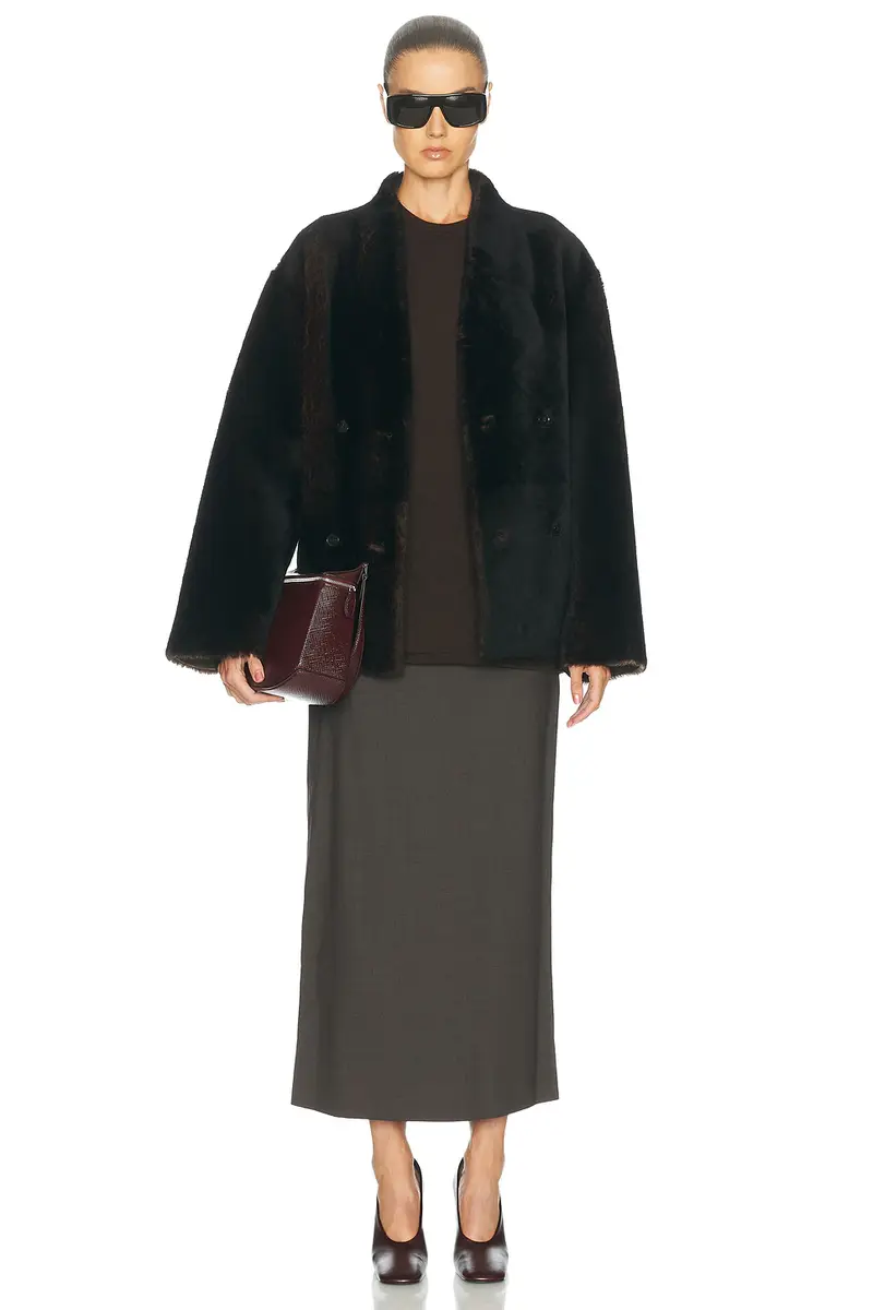 Loulou de Saison Samos Fitted Straight Maxi Skirt | Thumbnail 5 Loulou de Saison Samos Fitted Straight Maxi Skirt | Thumbnail 5
