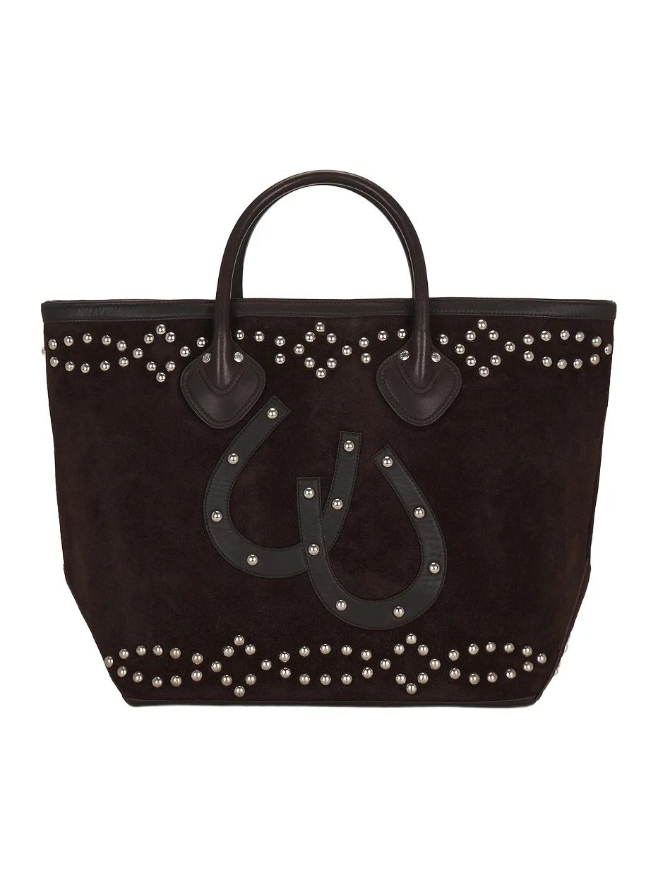 BODE Studded Horseshoe Tote