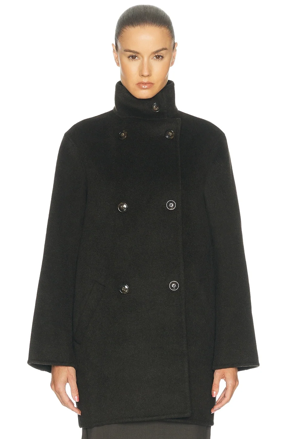 Olmo High-neck Double Breasted Coat Olmo High-neck Double Breasted Coat