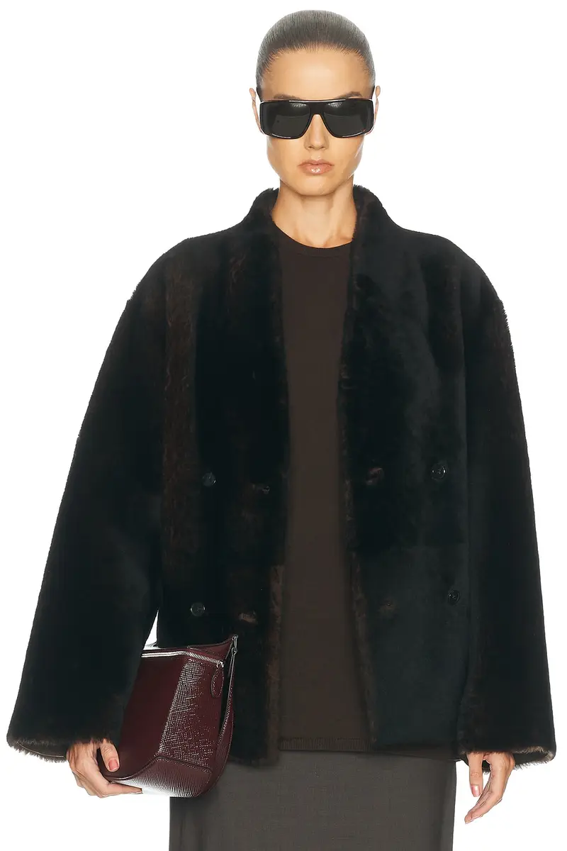 Loulou de Saison Catherine Double Breasted Jacket | Thumbnail 2 Loulou de Saison Catherine Double Breasted Jacket | Thumbnail 2
