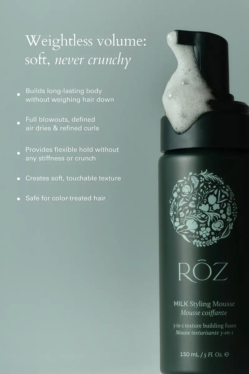 ROZ Hair Milk Styling Mousse | Thumbnail 6 ROZ Hair Milk Styling Mousse | Thumbnail 6