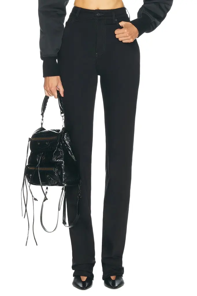 Balenciaga High Waist Slim Leg