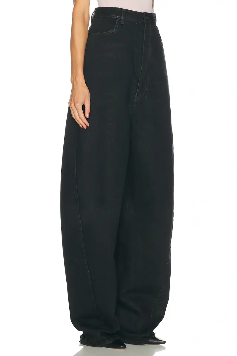 Balenciaga High Waist Barrel Twisted Leg | Thumbnail 2 Balenciaga High Waist Barrel Twisted Leg | Thumbnail 2