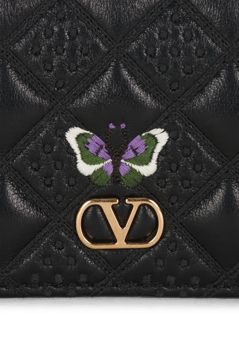 Valentino Garavani Flutterby Wallet With Strap | Thumbnail 7 Valentino Garavani Flutterby Wallet With Strap | Thumbnail 7