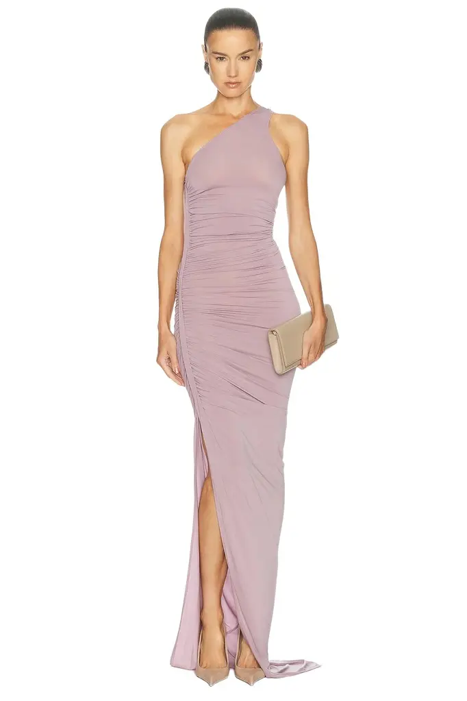 Rick Owens Lilies Edfu One Shoulder Gown