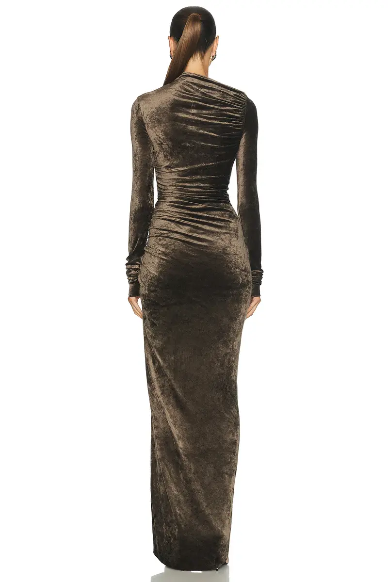 Rick Owens Lilies Long Sleeve Svita Gown | Thumbnail 4