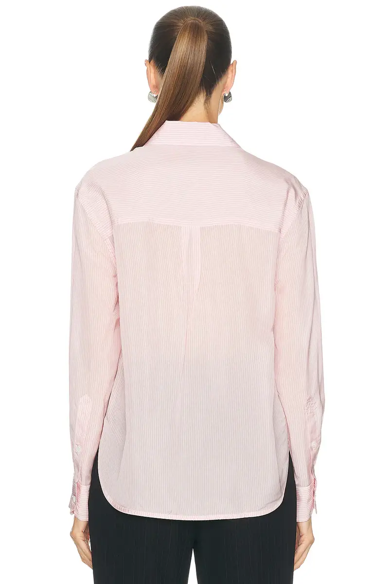 Bottega Veneta Cupro Pinstripe Shirt | Thumbnail 3 Bottega Veneta Cupro Pinstripe Shirt | Thumbnail 3