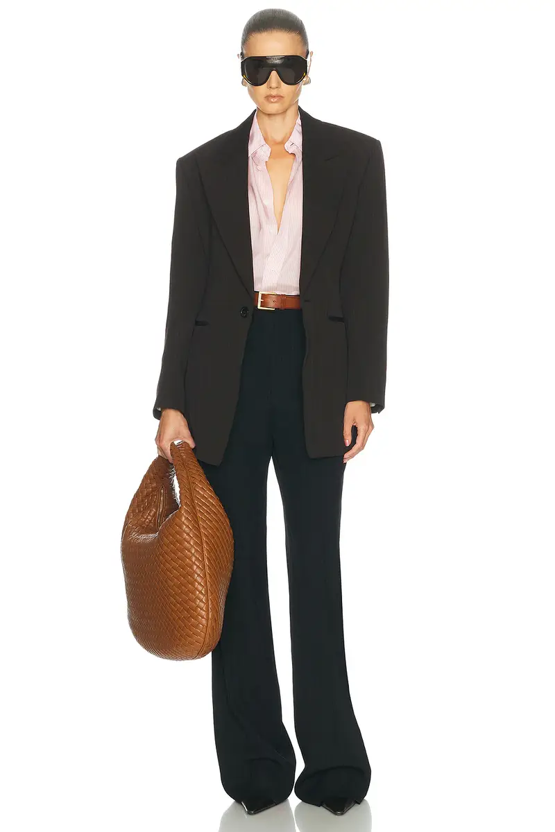 Bottega Veneta Cupro Pinstripe Shirt | Thumbnail 4 Bottega Veneta Cupro Pinstripe Shirt | Thumbnail 4