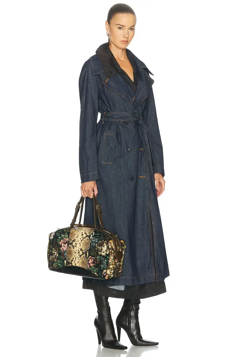 Dries Van Noten Medium East West With Strap Zip Tote Bag | Thumbnail 2 Dries Van Noten Medium East West With Strap Zip Tote Bag | Thumbnail 2