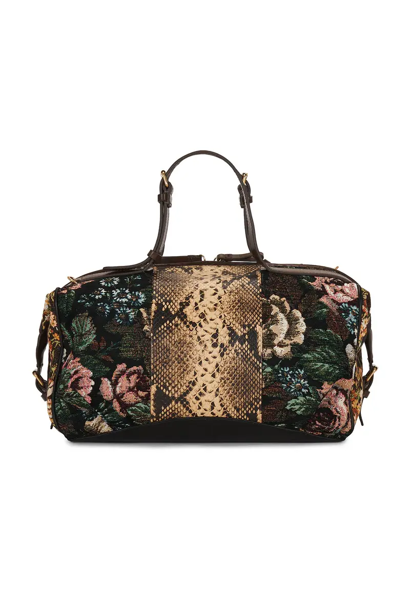 Dries Van Noten Medium East West With Strap Zip Tote Bag | Thumbnail 3 Dries Van Noten Medium East West With Strap Zip Tote Bag | Thumbnail 3