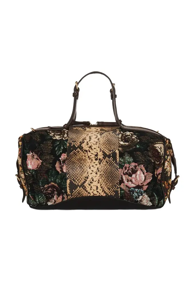 Dries Van Noten Medium East West With Strap Zip Tote Bag