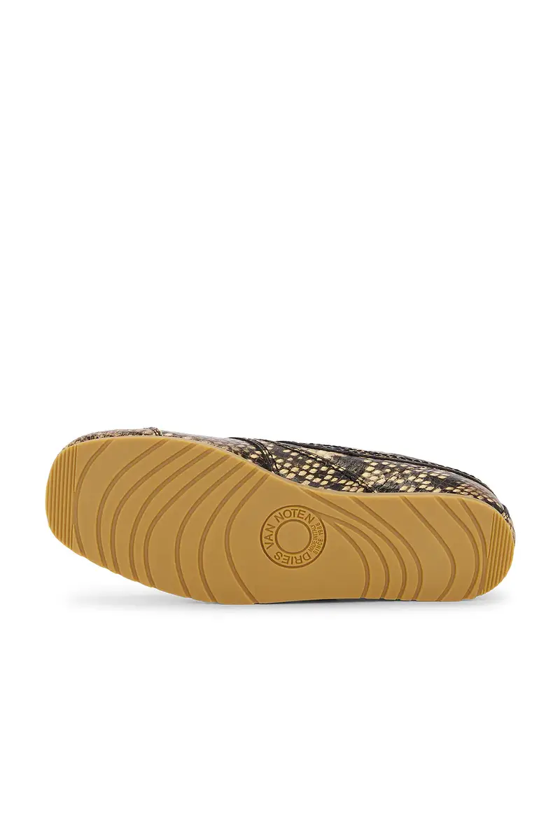 Dries Van Noten Beige Snake Calf Print Sneaker | Thumbnail 6 Dries Van Noten Beige Snake Calf Print Sneaker | Thumbnail 6