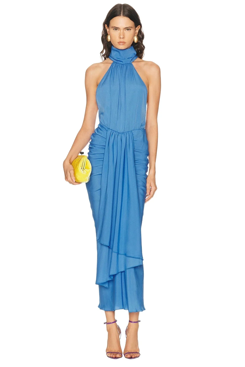 Bow Neck Maxi Dress Bow Neck Maxi Dress