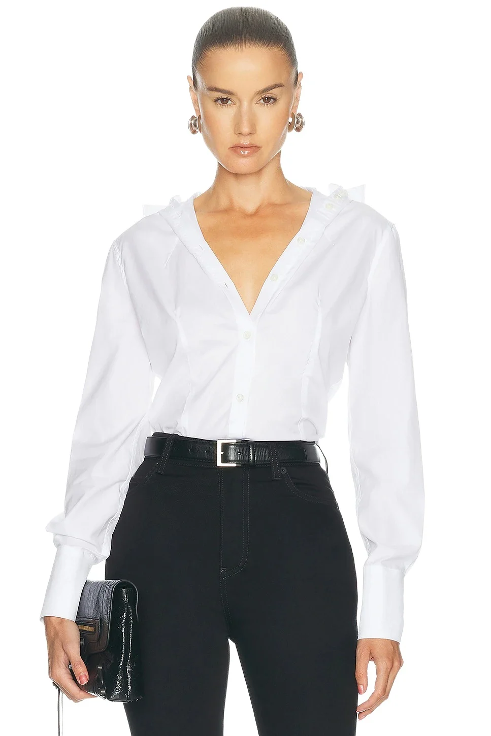 Jean Paul Gaultier Hoodie Fit Shirt