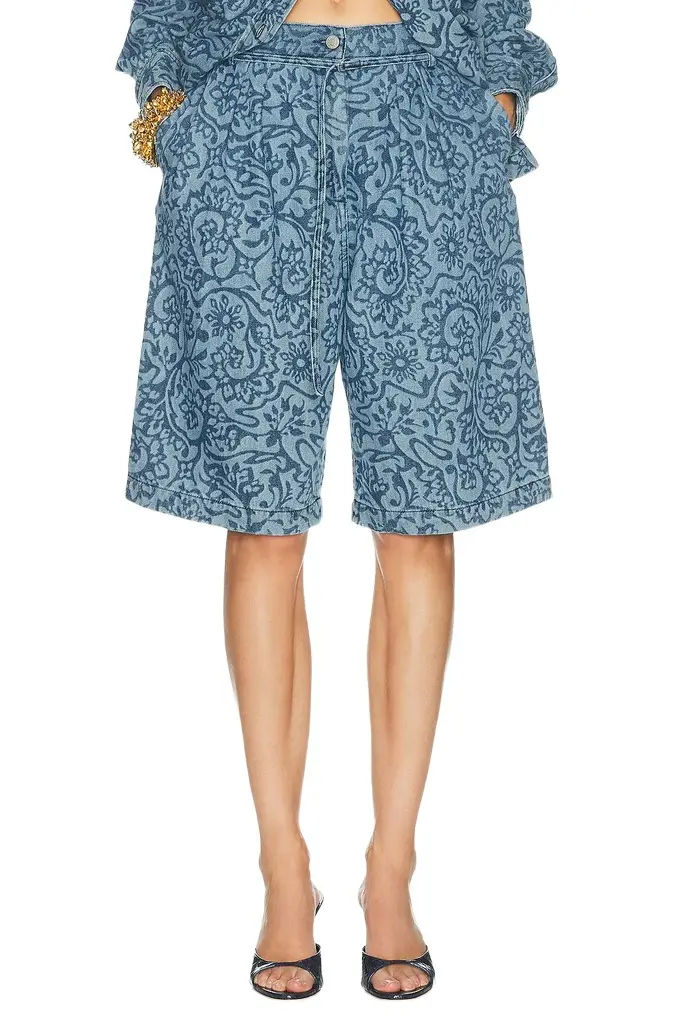 Dries Van Noten Peacha Short