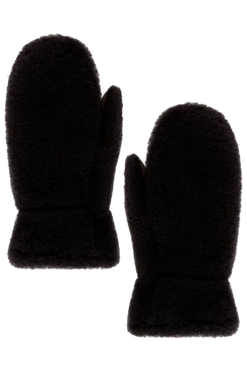 Yves Salomon Merino Fur Mittens