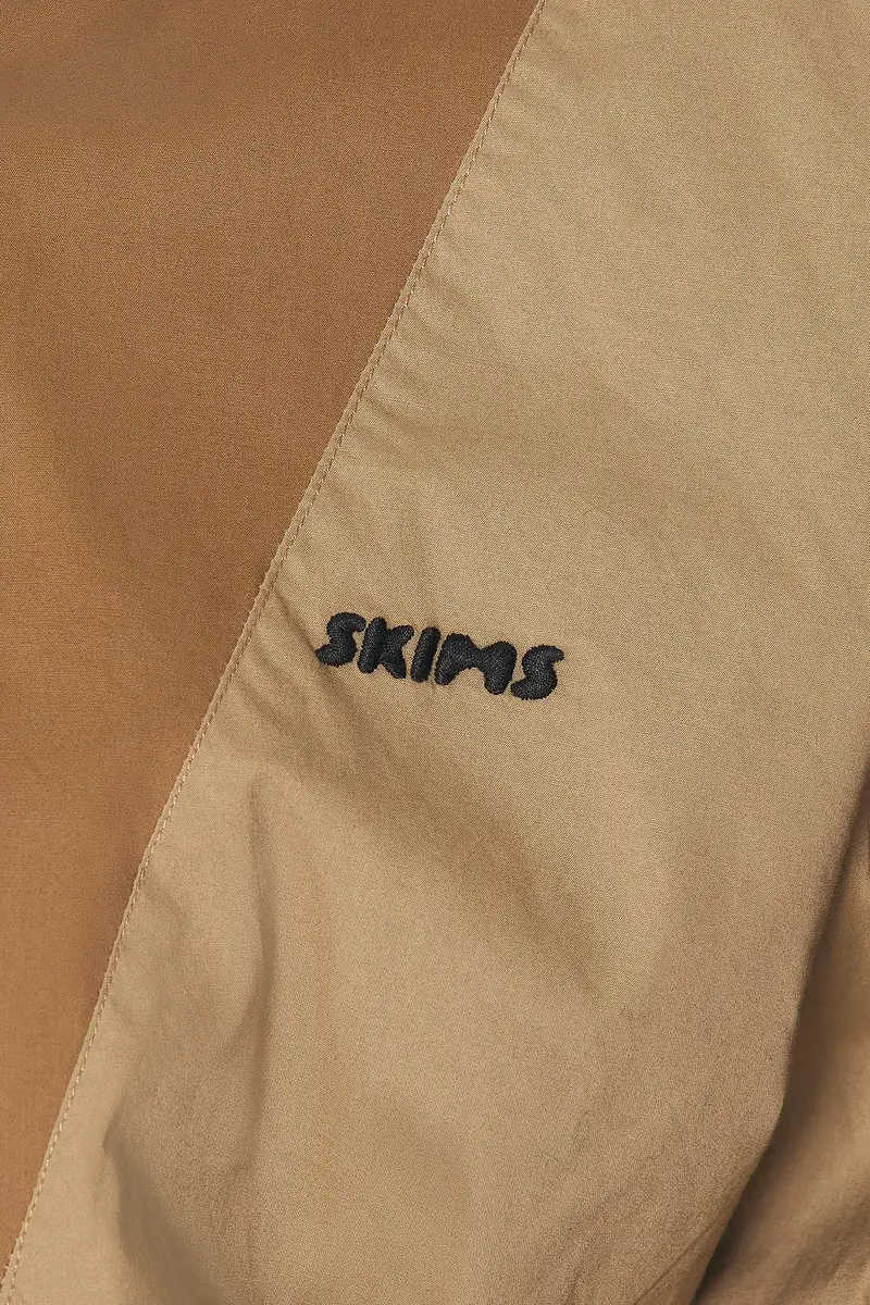 Skims Woven Cotton Half Zip Jacket | Thumbnail 5 Skims Woven Cotton Half Zip Jacket | Thumbnail 5