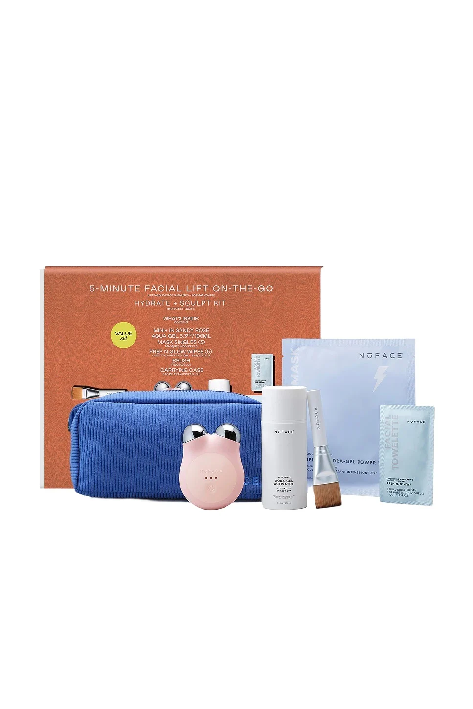NUFACE Hydrate & Sculpt Mini+ Holiday Set