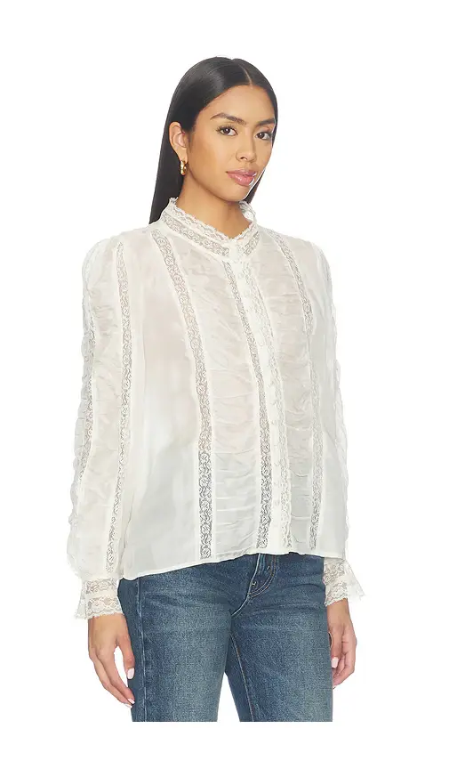 LoveShackFancy Jacque Top | Thumbnail 2 LoveShackFancy Jacque Top | Thumbnail 2