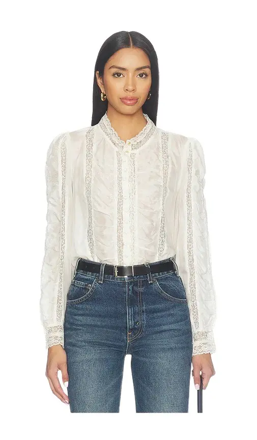LoveShackFancy Jacque Top