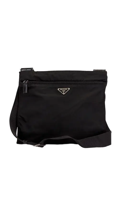 Tessuto Flat Messenger Bag