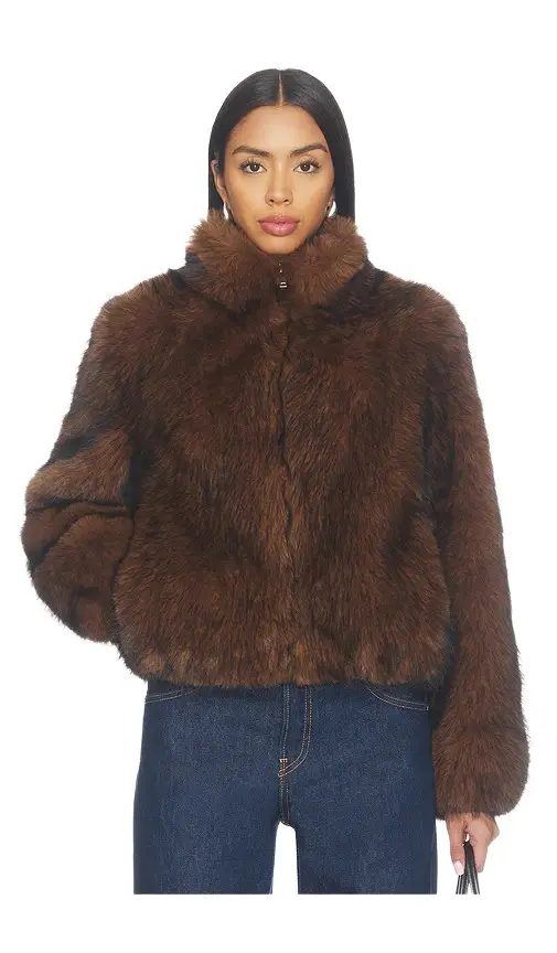 Generation Love Jamie Faux Fur Jacket