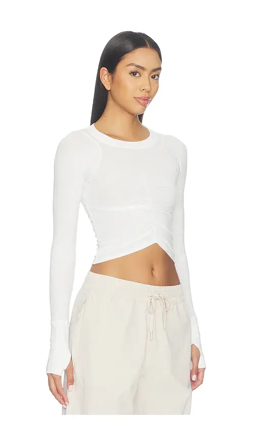 Free People x FP Movement Tempo Ruched Longsleeve Top | Thumbnail 2 Free People x FP Movement Tempo Ruched Longsleeve Top | Thumbnail 2