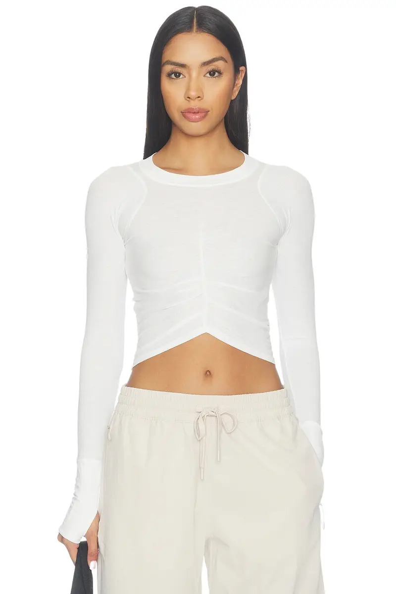 x FP Movement Tempo Ruched Longsleeve Top x FP Movement Tempo Ruched Longsleeve Top