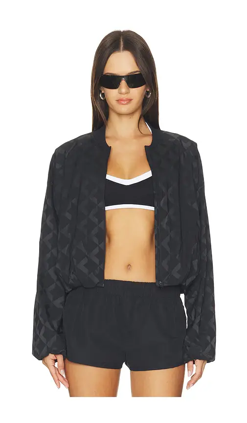 lululemon Monogram Satin Track Jacket | Thumbnail 2 lululemon Monogram Satin Track Jacket | Thumbnail 2