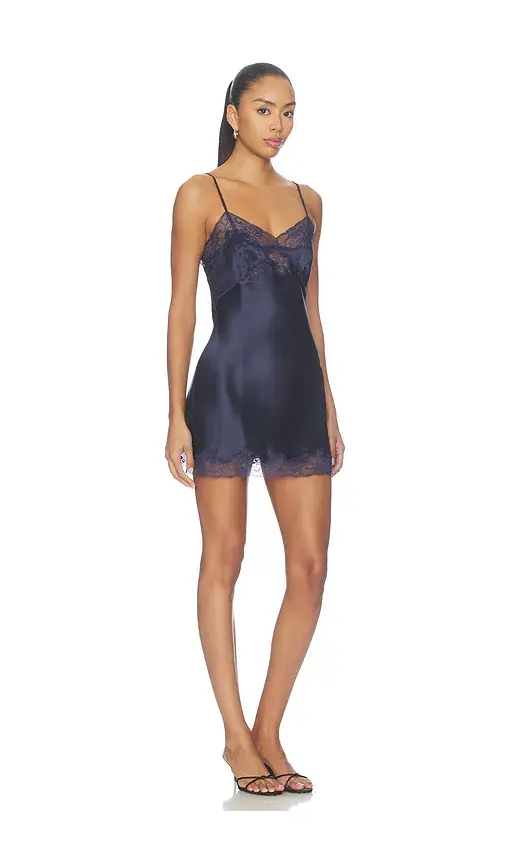 Only Hearts Silk Charmeuse Mini Slip Dress | Thumbnail 2 Only Hearts Silk Charmeuse Mini Slip Dress | Thumbnail 2