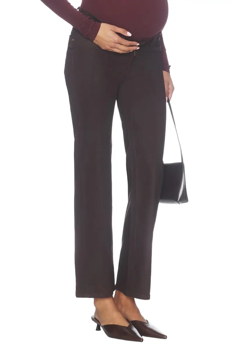 DL1961 Karmine Refined Maternity Wide Leg Jean