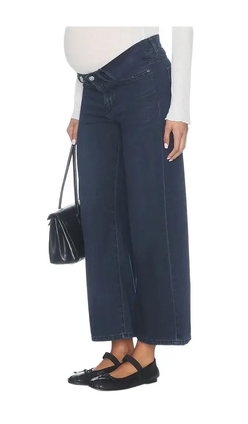 Hepburn Maternity Wide Leg Jean Hepburn Maternity Wide Leg Jean