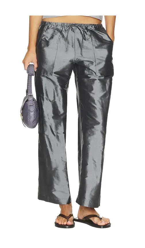 The Taffeta Drawstring Cargo Pant The Taffeta Drawstring Cargo Pant