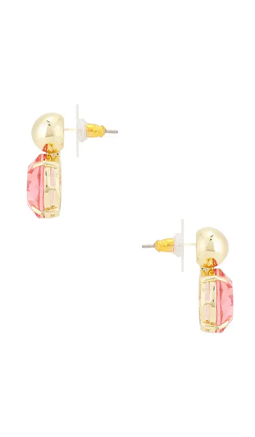 Lele Sadoughi Crystal Cactus Flower Stud Earrings | Thumbnail 2 Lele Sadoughi Crystal Cactus Flower Stud Earrings | Thumbnail 2