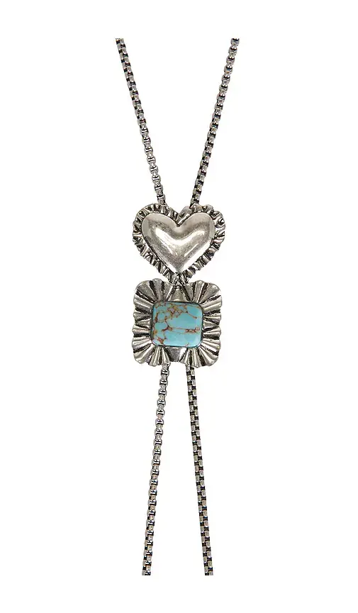 Lele Sadoughi Ruffle Heart Bolo Necklace | Thumbnail 2 Lele Sadoughi Ruffle Heart Bolo Necklace | Thumbnail 2
