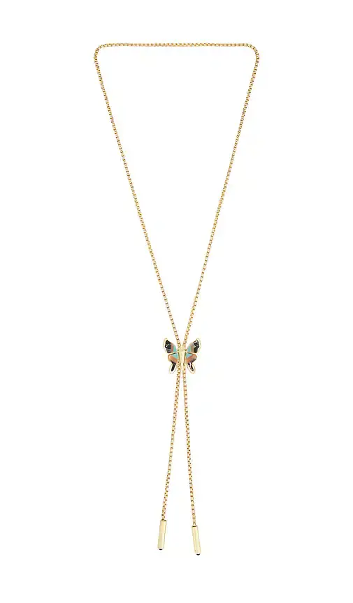 Wild Butterfly Bolo Necklace Wild Butterfly Bolo Necklace