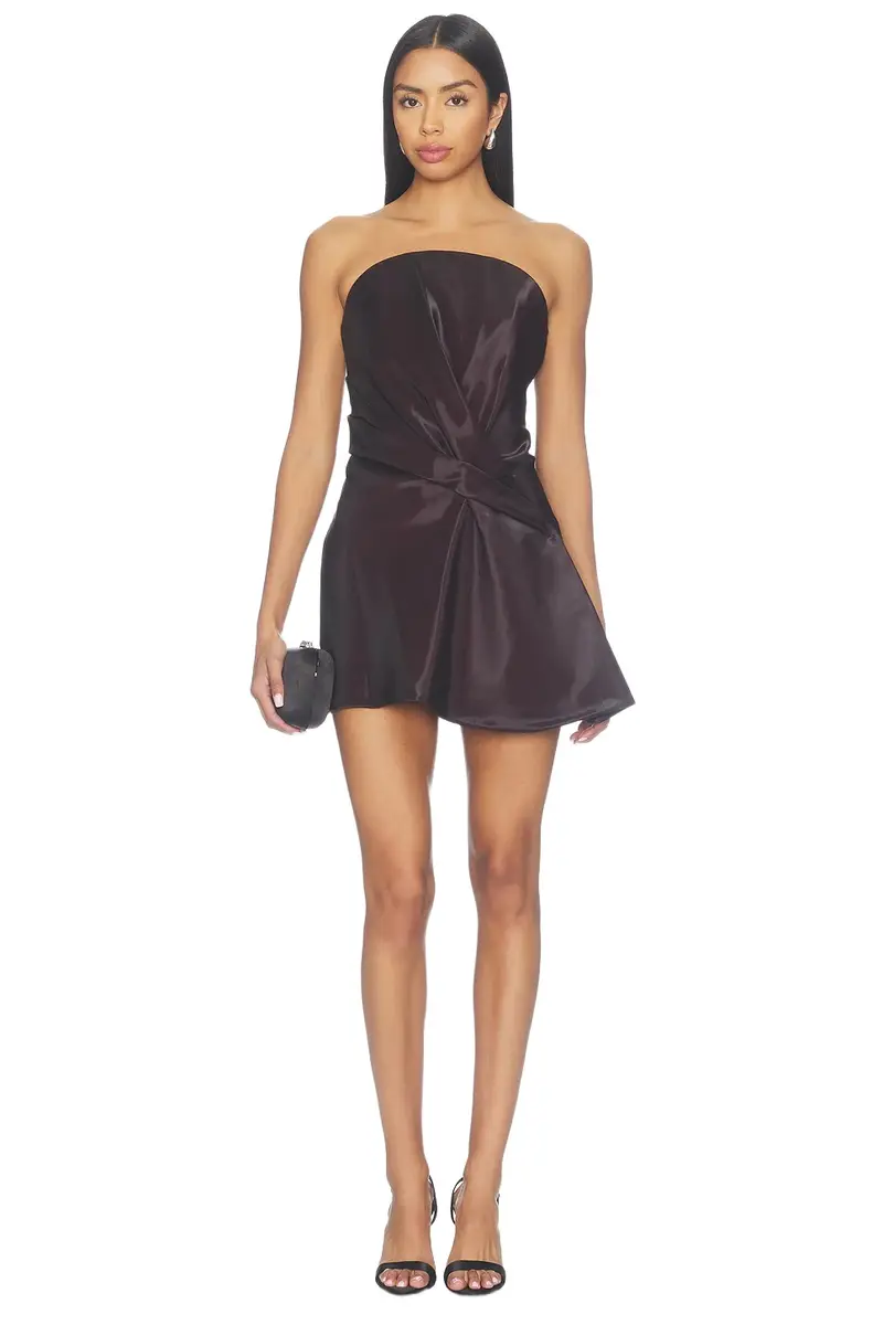 Kate Barton Kate Draped Mini Dress