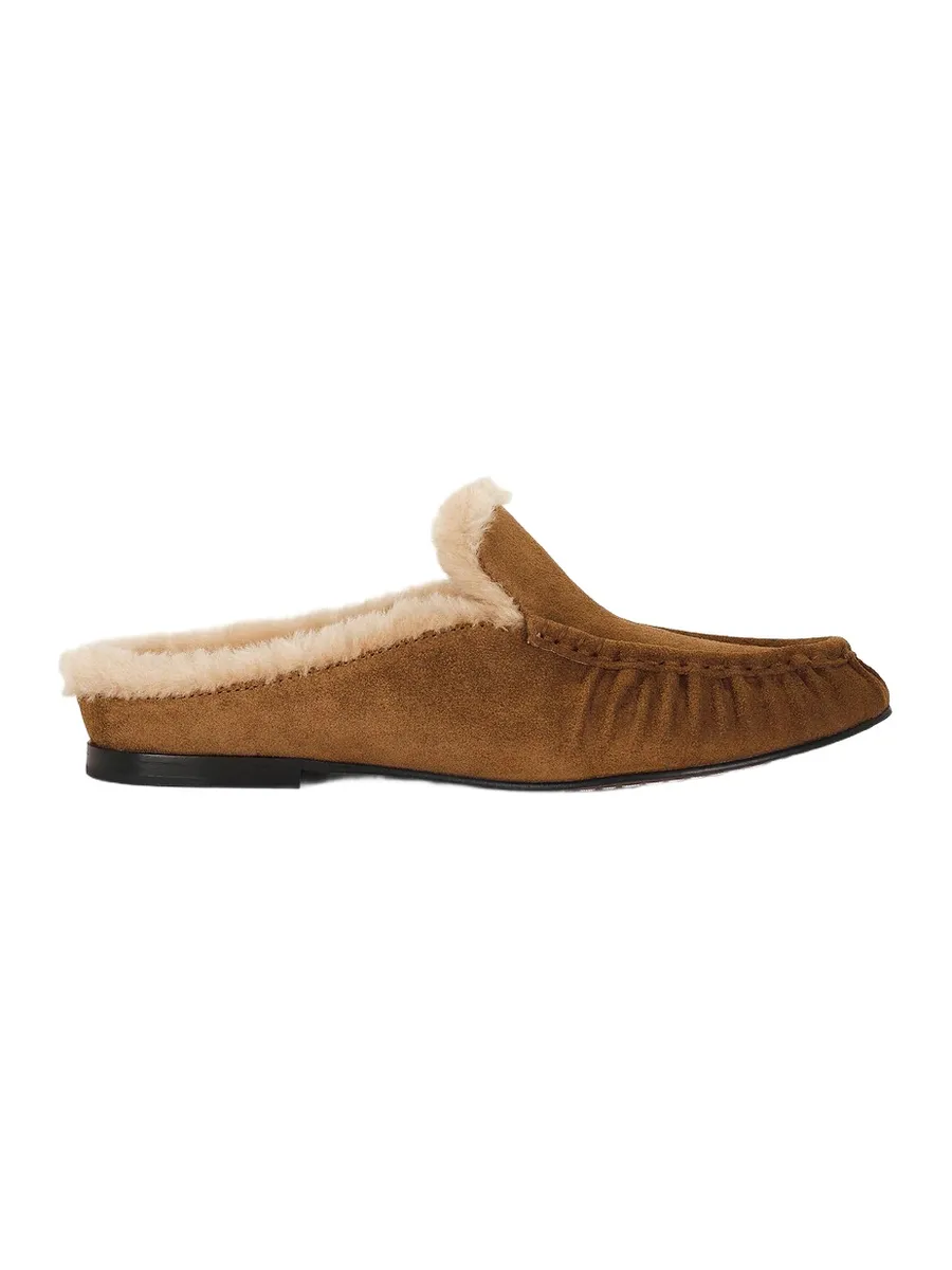 Tevin Shearling Mule Loafer Tevin Shearling Mule Loafer