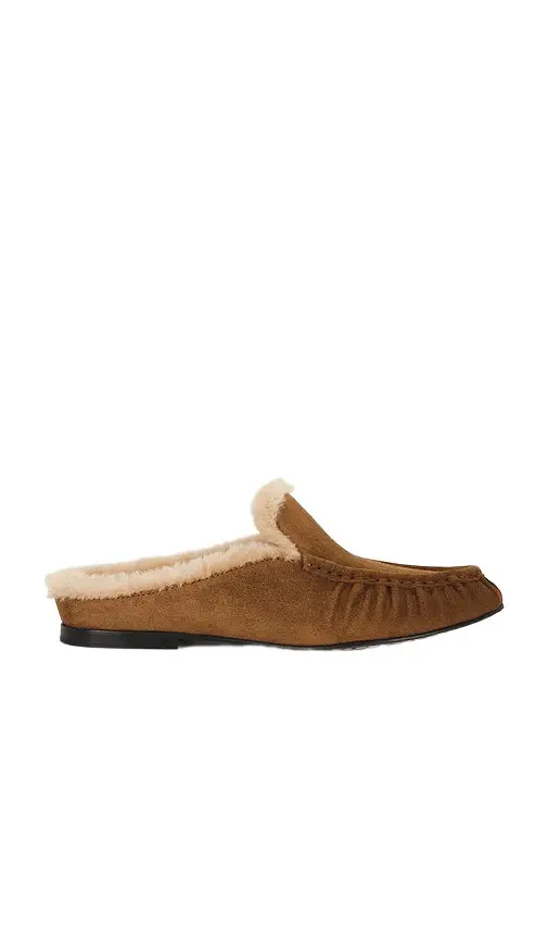 Vince Tevin Shearling Mule Loafer