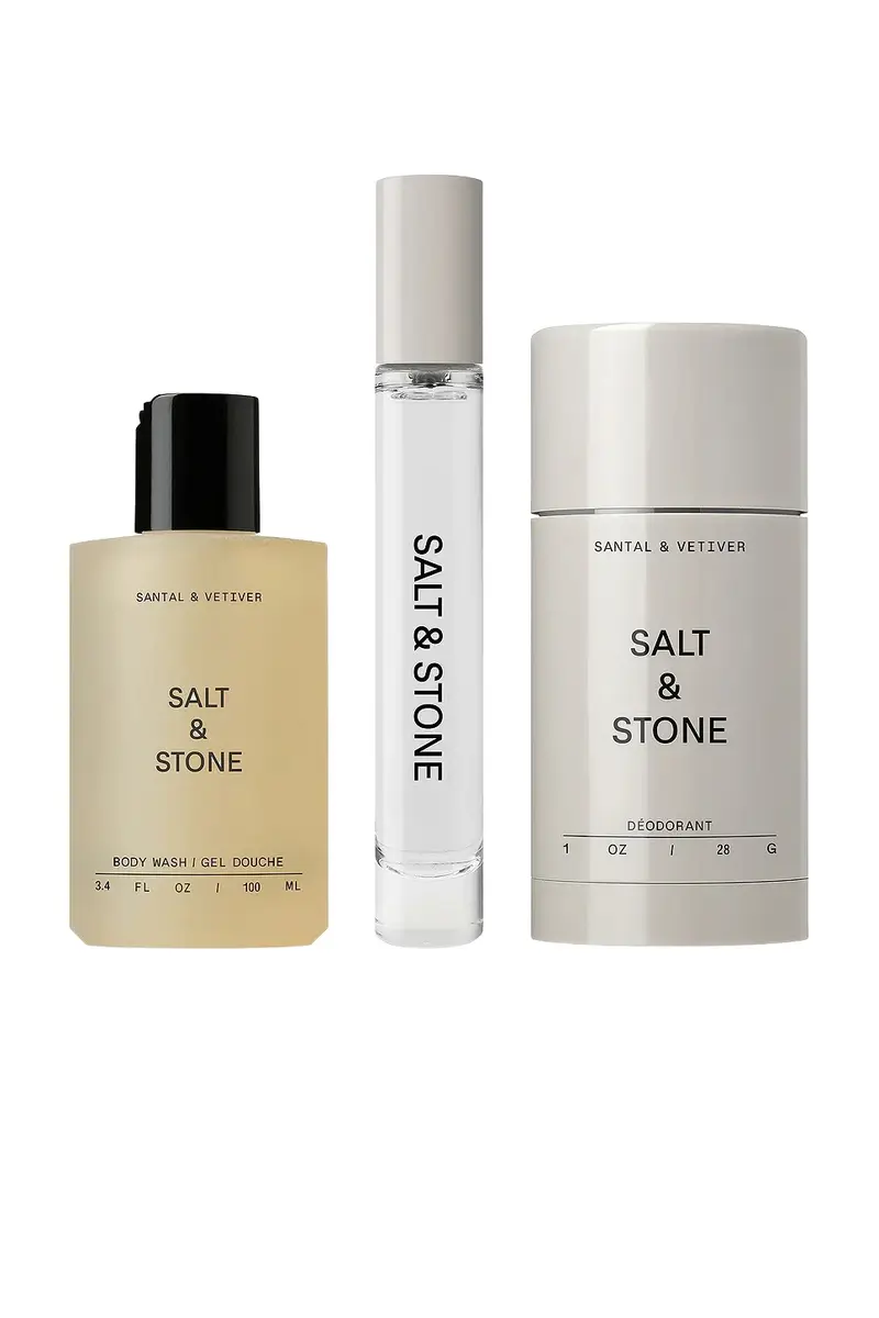 SALT & STONE Santal & Vetiver Signature Trio