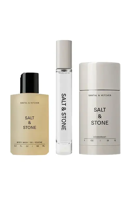 SALT & STONE Santal & Vetiver Signature Trio